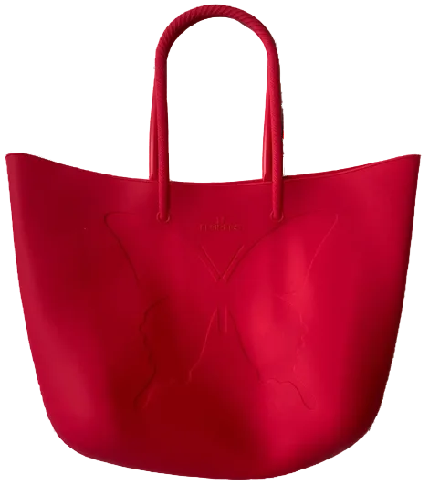FLOPEDS SILICONE BAG CHERRY RED
