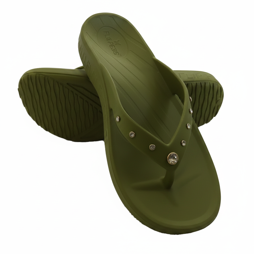 FLOPEDS l P3 | Princess lll - Olive Green