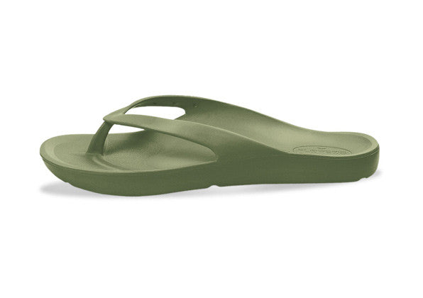 FLOPEDS Laguna Military Green - flopeds