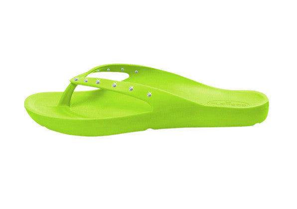 FLOPEDS Princess Lime Green - flopeds