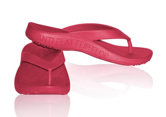 FLOPES T3 | TAF3 Tongs Rouge Cerise