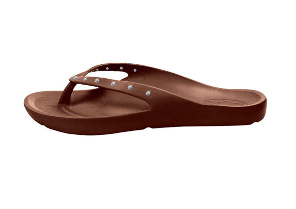 FLOPEDS Princess Choco Brown - flopeds