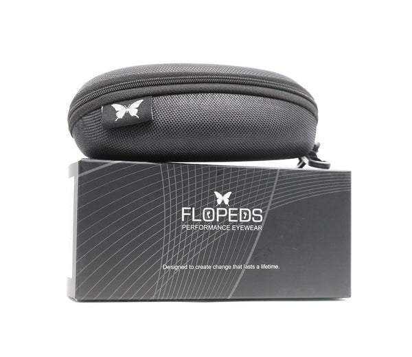 FLOPEDS Zion | White / Black Sunglasses