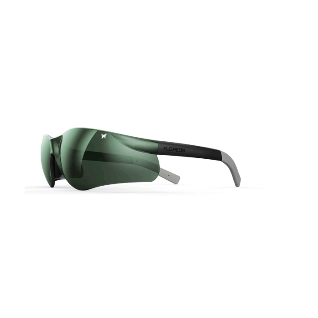 FLOPEDS | Kaya Black / Grey / Green Sunglasses