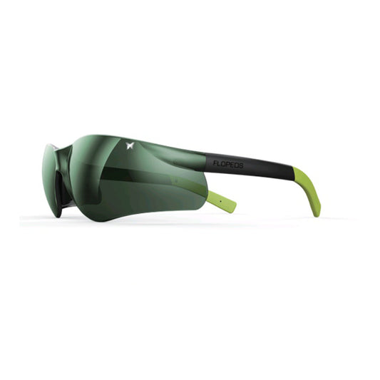 FLOPEDS | Kaya Black / Lime Sunglasses