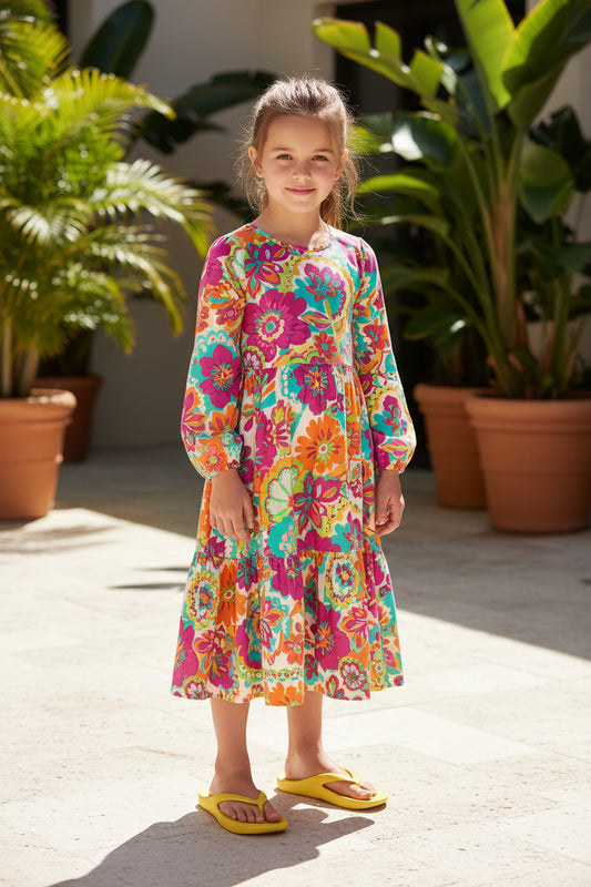 FLOPEDS Laguna Kids Sunflower Yellow - flopeds