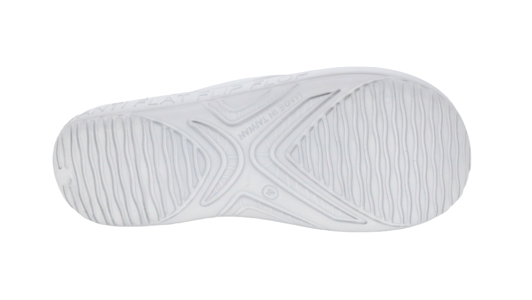 S3 | Solitaire Silver Grey flip flop