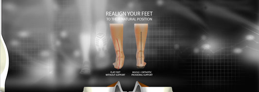 Realign your feet.