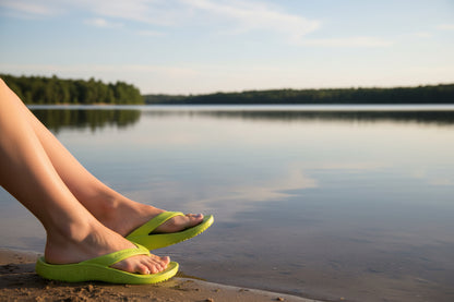 FLOPEDS T3 | TAF3 Lime Green Flip Flops