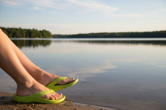 FLOPEDS T3 | TAF3 Lime Green Flip Flops