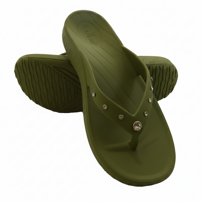 FLOPEDS l P3 |  Princess lll - Olive Green