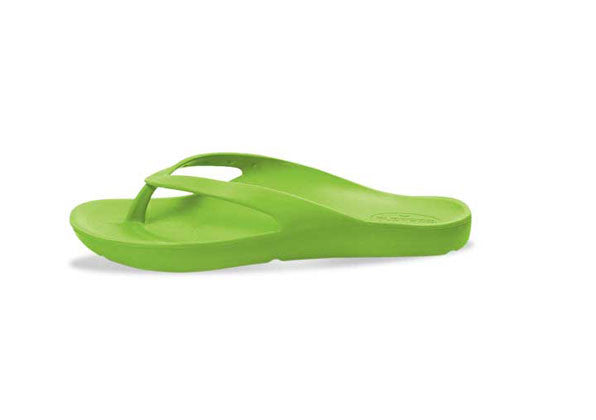 FLOPEDS Laguna Kids Lime Green - flopeds