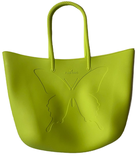 SAC EN SILICONE FLOPEDS VERT CITRON