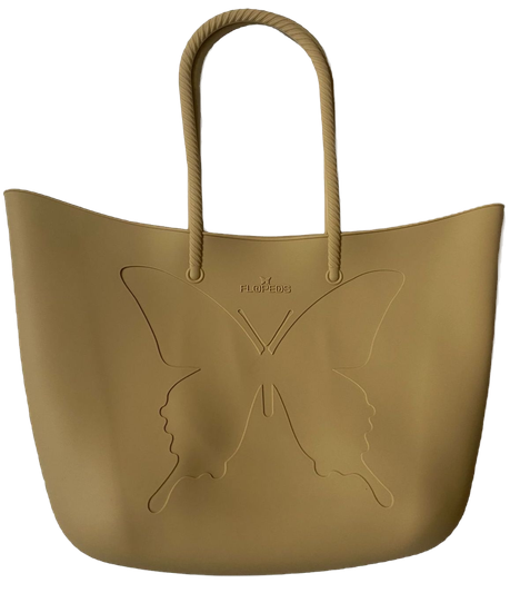 FLOPEDS SILICONE BAG CAPUCHINO TAN