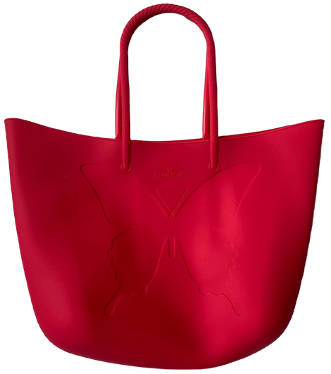 SAC EN SILICONE FLOPEDS ROUGE CERISE