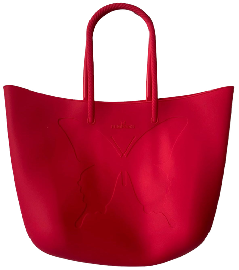 FLOPEDS SILICONE BAG CHERRY RED