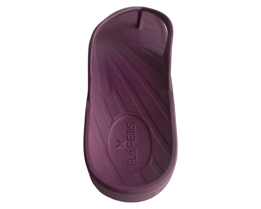 FLOPEDS TAF3 Plum Purple flip flop - top view