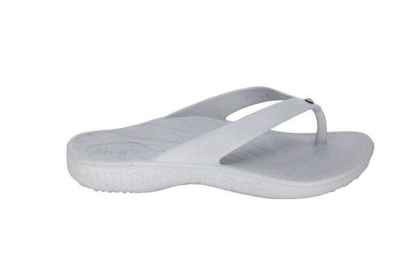 S3 | Solitaire Silver Grey flip flop