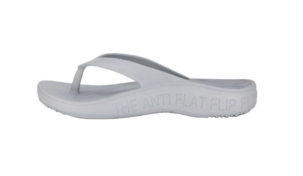 T3 | TAF3 Silver Grey flip flop